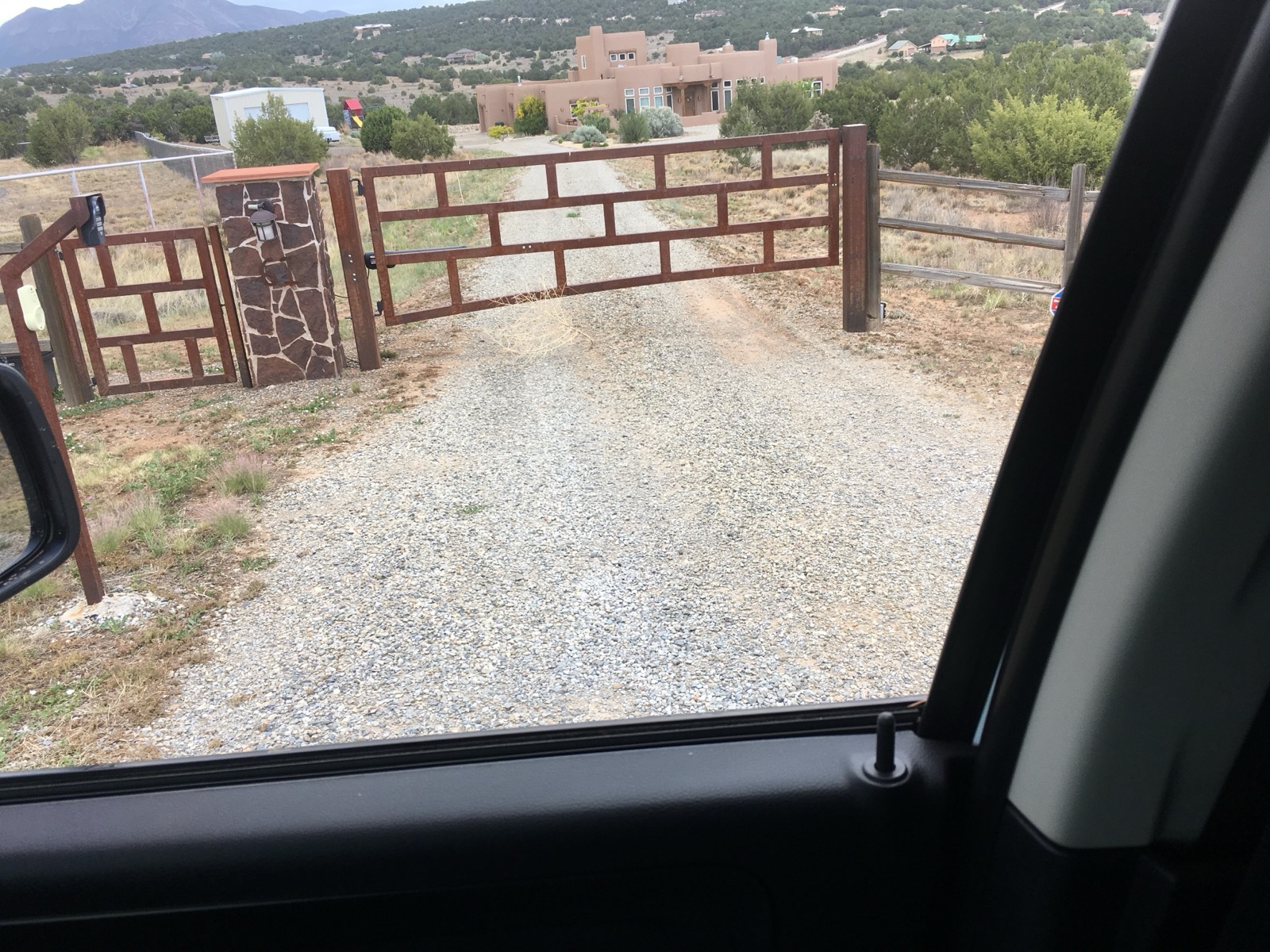 Ranch Gate Installation
